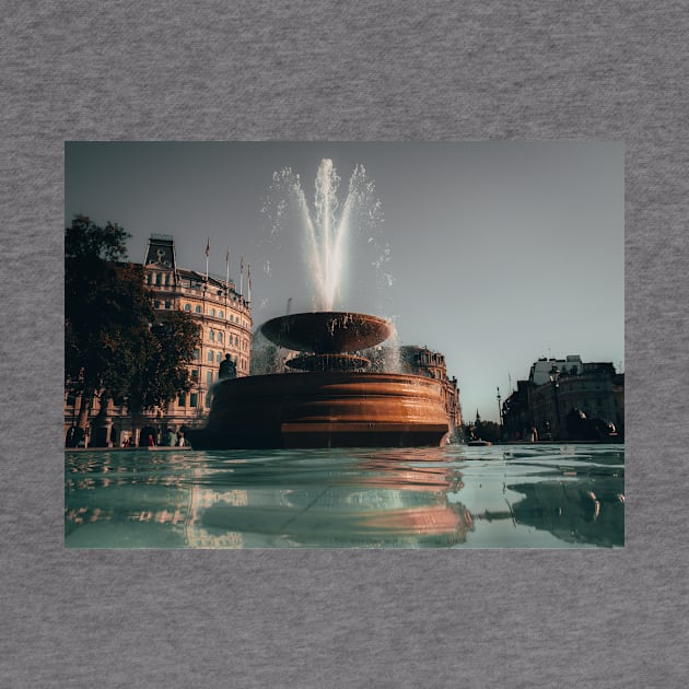 Trafalgar Square Fountain - London by Scala Ad Astra Forum